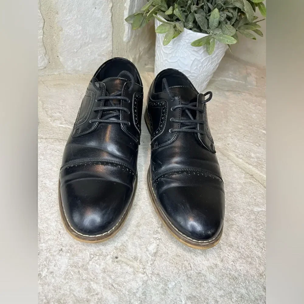 Stacy Adams black oxfords sz 4